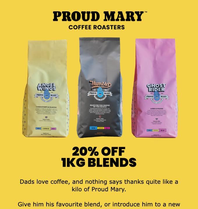 Proud Mary offer